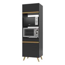 Paneleiro 2 Portas Para Forno Veneza Gb Fg3679 Preto Paneleiro 2 Portas Para Forno Veneza Gb Fg3679 Preto