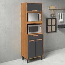 Paneleiro 3 Portas 1 Gaveta 70cm Espaço para 2 Fornos Nápoles Itatiaia