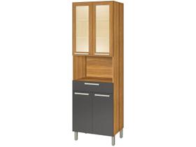 Paneleiro 4 Portas 1 Gaveta Burguesa Premium 70cm Cozinha Modulada Nesher