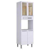 Paneleiro 4 Portas Cacau Branco Paneleiro 4 Portas Cacau Branco