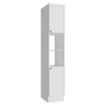 Paneleiro 40 cm 2 Portas e 2 Nichos Branco Vik Madesa Paneleiro 40 cm 2 Portas e 2 Nichos Branco Vik Madesa