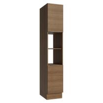 Paneleiro 40 cm 2 Portas e 2 Nichos Rustic Stella Madesa