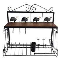 Paneleiro 55cm + Argola porta guardanapos / escorredor de pratos Paneleiro 55cm + Argola porta guardanapos / escorredor de pratos