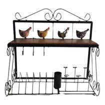 Paneleiro 55cm + Argola porta guardanapos / escorredor de pratos Paneleiro 55cm + Argola porta guardanapos / escorredor de pratos