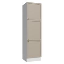 Paneleiro 60 cm 3 Portas Branco/Crema Vik Madesa Paneleiro 60 cm 3 Portas Branco/Crema Vik Madesa