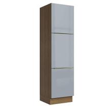 Paneleiro 60 cm 3 Portas Rustic/Cinza Lux Madesa Paneleiro 60 cm 3 Portas Rustic/Cinza Lux Madesa