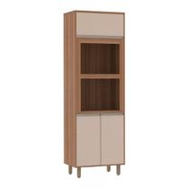 Paneleiro 70 cm Duplo Nicho 2 Portas de abrir 1 Porta Basculante 1 Prateleira Lari Luciane Móveis Paneleiro 70 cm Duplo Nicho 2 Portas de abrir 1 Porta Basculante 1 Prateleira Lari Luciane Móveis