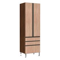 Paneleiro 70cm 2 Portas 2 Gavetas 1 Gavetão Jade Luciane Móveis Paneleiro 70cm 2 Portas 2 Gavetas 1 Gavetão Jade Luciane Móveis