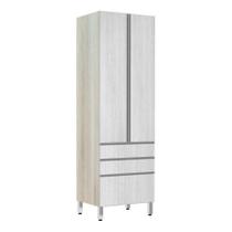 Paneleiro 70Cm 2 Portas 2 Gavetas 1 Gavetão Lis Legno Crema Paneleiro 70Cm 2 Portas 2 Gavetas 1 Gavetão Lis Legno Crema