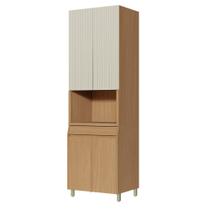 Paneleiro 70cm 4 Portas 2 Gavetas 100 MDF Simone Mendes Nesher