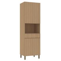 Paneleiro 70cm 4 Portas E 1 Gaveta Com Espaço Para Micro-ond Freijó-freijó Brasil