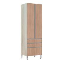 Paneleiro 70Cm Lis Legno Crema Com Cumaru Paneleiro 70Cm Lis Legno Crema Com Cumaru
