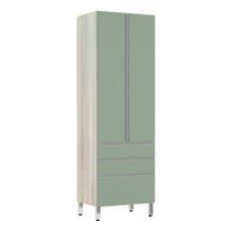 Paneleiro 70Cm Lis Legno Crema Com Verde Jade Paneleiro 70Cm Lis Legno Crema Com Verde Jade