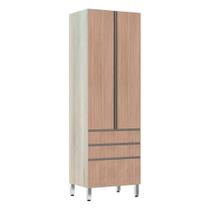 Paneleiro 70Cm Luci Legno Crema Com Cumaru Paneleiro 70Cm Luci Legno Crema Com Cumaru
