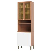Paneleiro 70cm Sálvia 4 Portas com Espaço para Micro-Ondas 908301 Telasul Paneleiro 70cm Sálvia 4 Portas com Espaço para Micro-Ondas 908301 Telasul