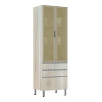 Paneleiro 70Cm Vidro Bronze Lis Legno Crema Paneleiro 70Cm Vidro Bronze Lis Legno Crema