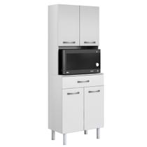 Paneleiro Alto Nicho Forno 4 Portas 1 Gaveta Ângelo Paneleiro Alto Nicho Forno 4 Portas 1 Gaveta Ângelo