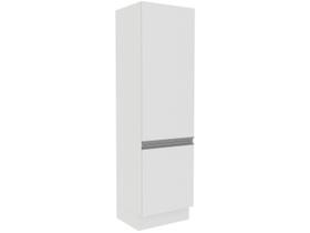 Paneleiro Armário de Cozinha 100% MDF 60 cm 2 Portas Portas Branco Brilho Acordes Madesa
