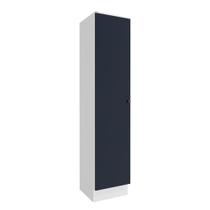 Paneleiro Celeste Kappesberg 100% MDF 1 Porta Branco/Azul 50cm Paneleiro Celeste Kappesberg 100% MDF 1 Porta Branco/Azul 50cm