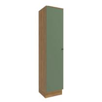Paneleiro Celeste Kappesberg 100% MDF 1 Porta Nogueira/Verde 50cm Paneleiro Celeste Kappesberg 100% MDF 1 Porta Nogueira/Verde 50cm