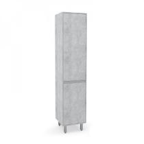 Paneleiro Confort Simples 2 Portas MDP Concreto Batrol Paneleiro Confort Simples 2 Portas MDP Concreto Batrol