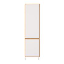 Paneleiro Cozinha Modulada Herval Denver, MDP, Branco Ártico e Freijó, 2 Portas