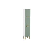 Paneleiro Cozinha Modulado Bella c/ 3 Portas 40cm Verde Bertolini