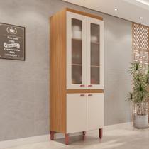 Paneleiro Cozinha Positano New 100 MDF 4 Portas Paneleiro Cozinha Positano New 100 MDF 4 Portas
