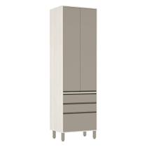 Paneleiro de Cozinha 70 cm 2 Portas 3 Gavetas Linea Luciane MA³veis