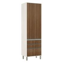 Paneleiro De Cozinha 70 Cm 3 Gavetas Linea Pátina Ff C/ Avel