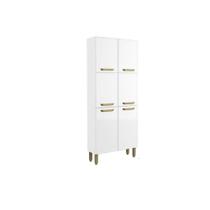 Paneleiro de Cozinha Bella c/ 6 Portas 80cm Branco - Bertolini Paneleiro de Cozinha Bella c/ 6 Portas 80cm Branco - Bertolini