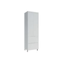 Paneleiro de Cozinha Marquesa 2 Portas e 2 Gavetas 70cm Branca - Nesher