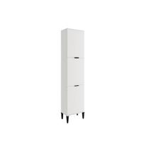 Paneleiro de Cozinha Modulado Alpha 2510 c/ 3 Portas 50cm Branco - Carraro