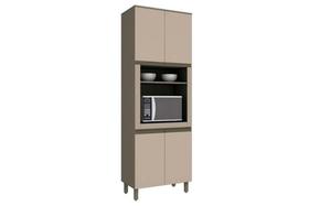 Paneleiro de Cozinha Modulado Connect c/ 4 Portas (1 Forno) 71.5cm Off White - Henn