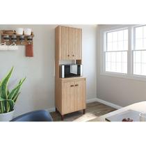 Paneleiro de Cozinha Modulado Torino c/ 4 Portas 63cm Mel - Movelbento Paneleiro de Cozinha Modulado Torino c/ 4 Portas 63cm Mel - Movelbento