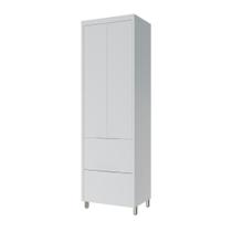 Paneleiro de Cozinha Nesher Marquesa MDF 2 Portas 2 Gavetas Branco