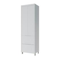 Paneleiro de Cozinha Nesher Marquesa MDF 2 Portas 2 Gavetas Branco Paneleiro de Cozinha Nesher Marquesa MDF 2 Portas 2 Gavetas Branco