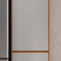 Paneleiro Dispenseiro 2 Portas 1 Gaveta 100% Mdf Lumina Itatiaia