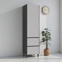 Paneleiro/Dispenseiro 2 Portas 1 Gaveta Altura 230cm 100% MDF Dobradiça Slow Motion Lúmina Itatiaia Paneleiro/Dispenseiro 2 Portas 1 Gaveta Altura 230cm 100% MDF Dobradiça Slow Motion Lúmina Itatiaia