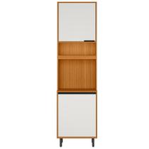 Paneleiro Duplo 2 Portas 220 Cm 12636 Raven Freijo Off White Pln