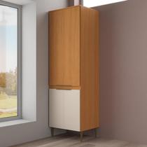 Paneleiro Duplo 4 Portas 65cm Angelin/Off White - Brisa Móveis Sul