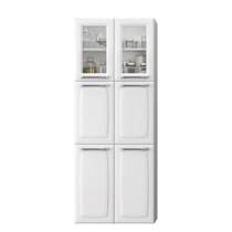 Paneleiro Duplo 6 Portas 70 cm Luce Branco Itatiaia