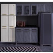 Paneleiro Duplo de Aço 6 Portas Diamante