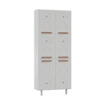 Paneleiro Duplo De Aço 80cm Regina Cr6131 Branco