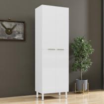 Paneleiro Duplo em Aço 4 Portas Dobradiça Slow Motion Renova Itatiaia