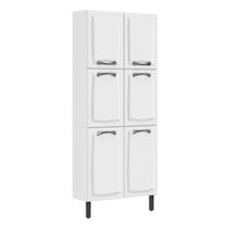 Paneleiro Duplo em Aço 6 Portas 195 x 80cm New Premium Itatiaia Branco Paneleiro Duplo em Aço 6 Portas 195 x 80cm New Premium Itatiaia Branco
