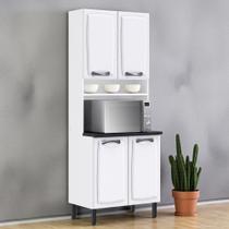 Paneleiro Duplo em Aço 80cm 4 Portas Nicho para Forno New Premium Itatiaia