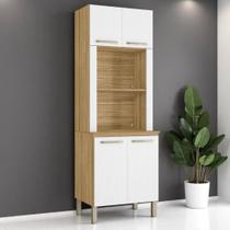 Paneleiro Duplo Forno sem gaveteiro Lapis Freijó Supremo Paneleiro Duplo Forno sem gaveteiro Lapis Freijó Supremo