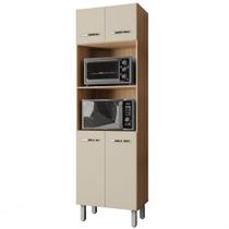 Paneleiro Duplo Mara 4 Portas Savana Off White Moblis