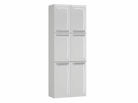 Paneleiro Duplo Max Cozinhas Itatiaia Luce - 6 Portas - Branco Paneleiro Duplo Max Cozinhas Itatiaia Luce - 6 Portas - Branco